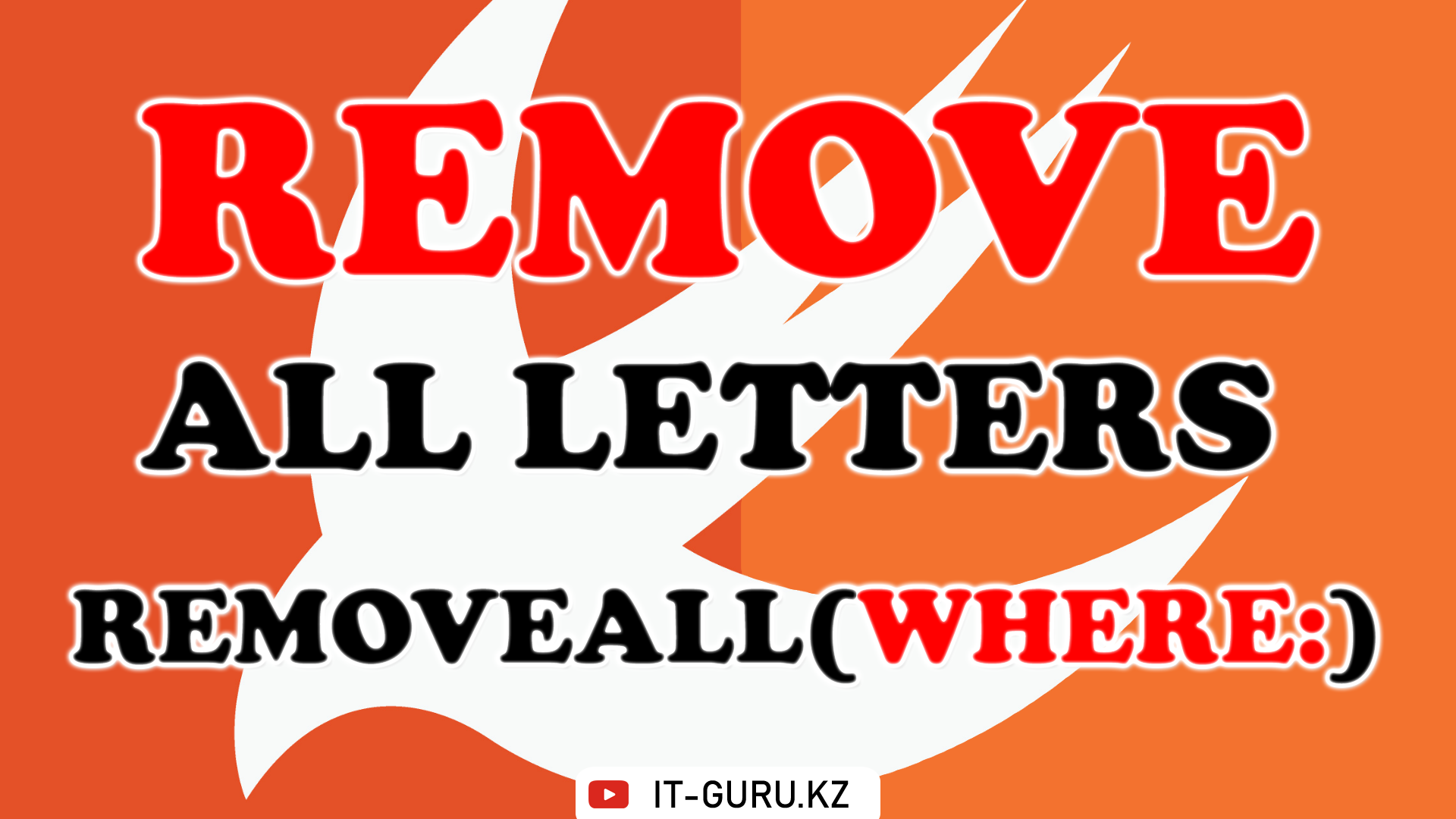 Remove all letters from the string using the removeAll(where:) method in Swift
